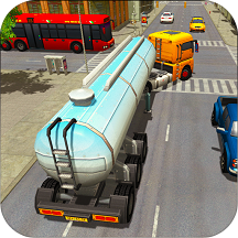 Oil Tanker Truck Simulator Game 3D