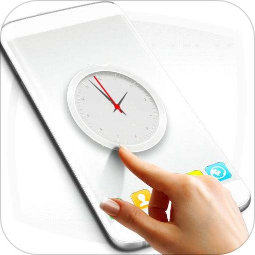 Simple White Clock 2020