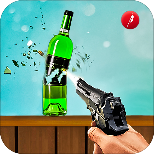 Real Bottle Shooting Free Games- 3D Gun Shooting Games 2021