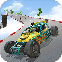 Super hero Car Vs Monster Trucks: Highway Racing