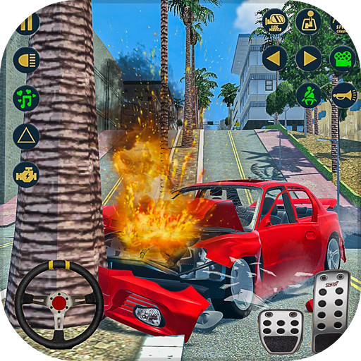 Mega car crash simulator 3d