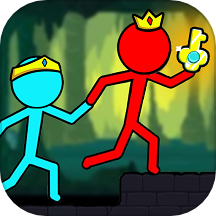 Stickman Adventure:red&blue