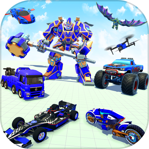 Robot Car Transform Fight Game