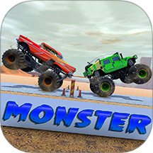 Trucks Tug of War Monster Pull