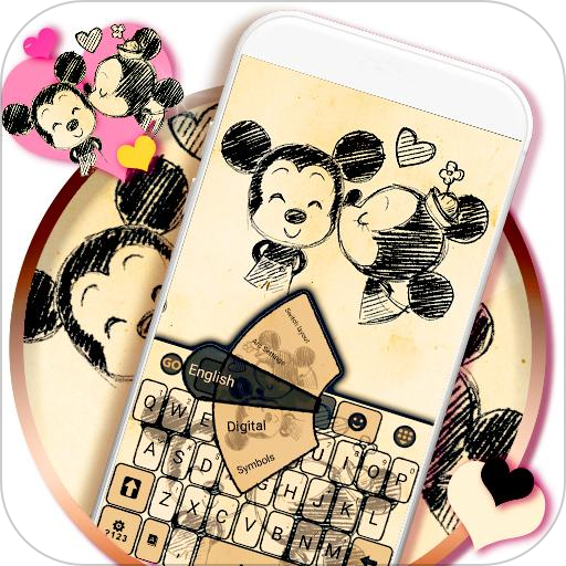 Cartoon Keyboard Theme