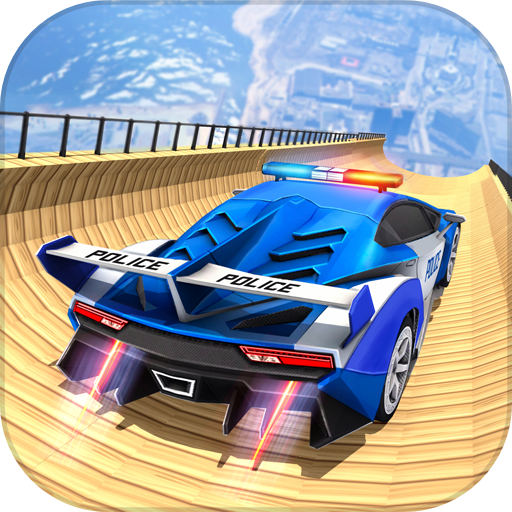 Police Car Stunt Mega Ramps