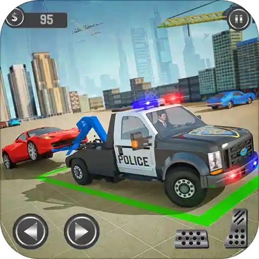 Police Tow Truck Driving Simulator