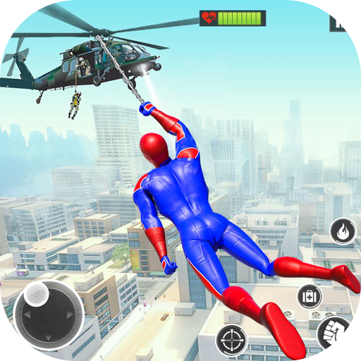 Spider Rope Hero Fighter Game