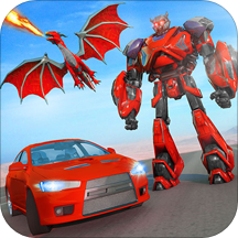 Dragon Robot Car transform – Robot Games