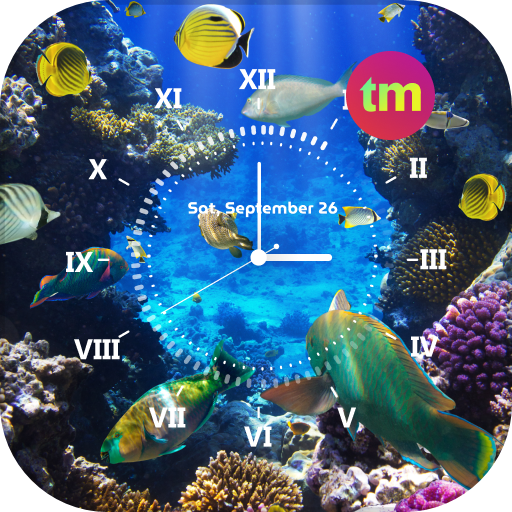 Clock Wallpaper Lock Screen