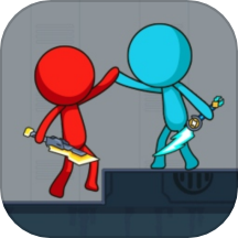 Red and blue warriors