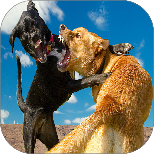 Wild Angry Dog Fighting Sim 3D