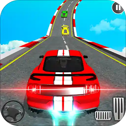 Muscle Car Stunts 3D Mega Ramp Racing Car Games