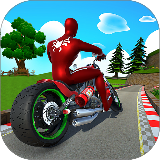 Superhero Bike Stunt Race 2022