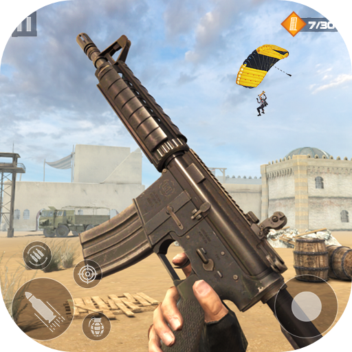 Squad shooting Battleground