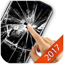 Prank beautiful broken screen style live wallpaper