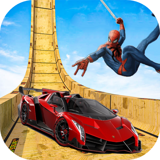 Superhero Mega Ramp Car