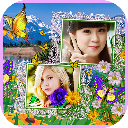 Flowers Photo Frame
