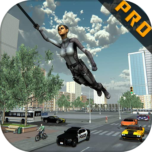 Flying SuperGirl Survival 3D