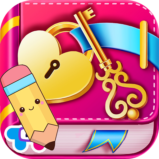 Diary with fingerprint lock