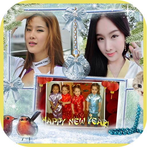 New Year Photo Frame