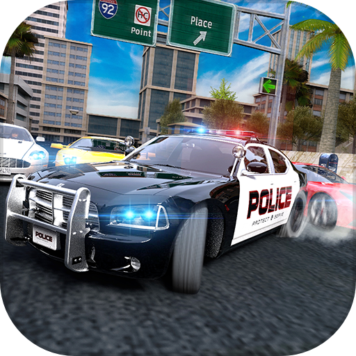 Car Chase Gangster Escape 2050
