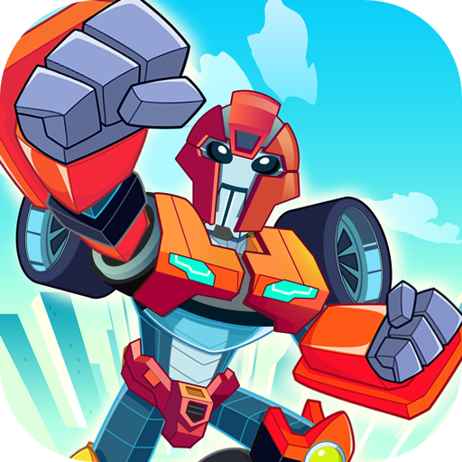 Super Hero Runner Robot Games