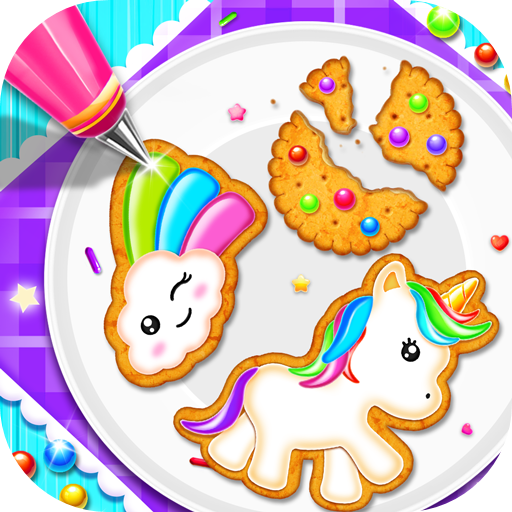Sweet Unicorn Cookie Maker Bakery Shop Dessert Chef Games