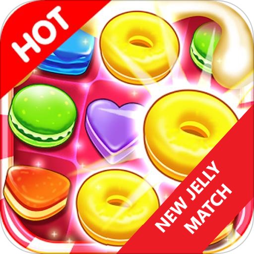 Jelly Games : Crush Candy Garden