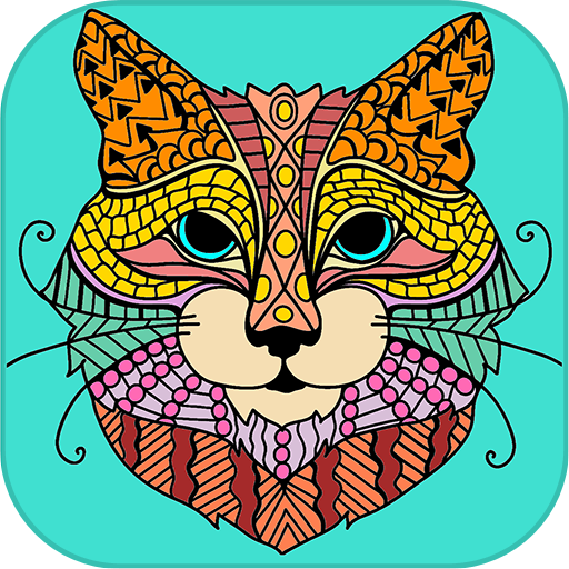 Cat Coloring Pages for Adults