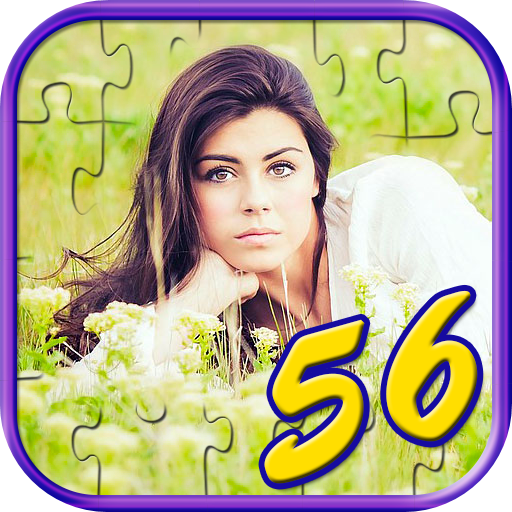 Adult puzzles beauty girls