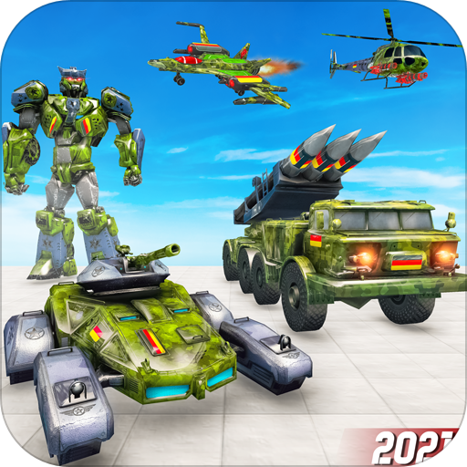 Army Truck Robot Car Game -Transforming Robot Game