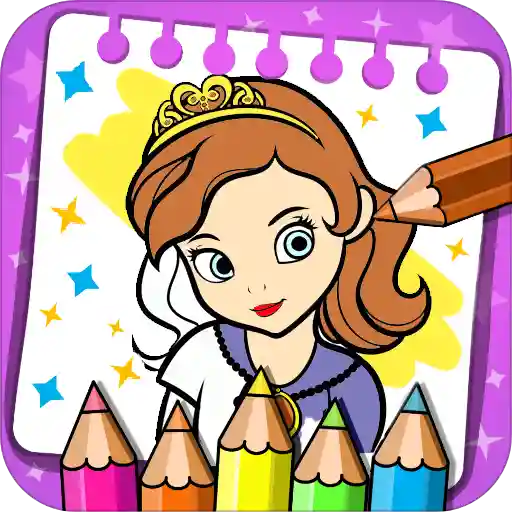 Princess Coloring Book