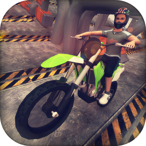 Impossible BMX Track Stunt