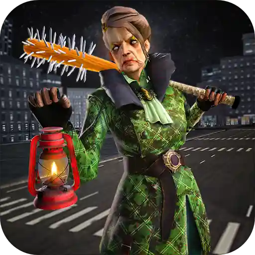 Horror Grand Granny Crime Gangsters 3D