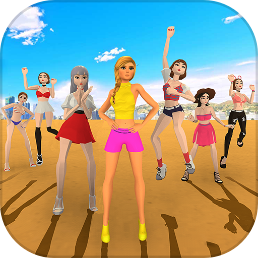 Funny Fall Girls- Fall Racing