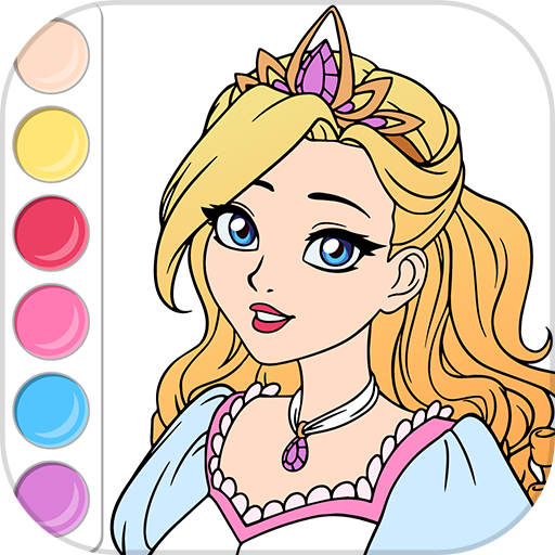 Princess Coloring Book Game
