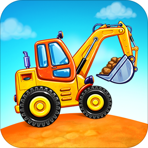 Truck games for kids - build a house, car wash