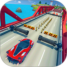 Highway Crash Stunts Racing 3D