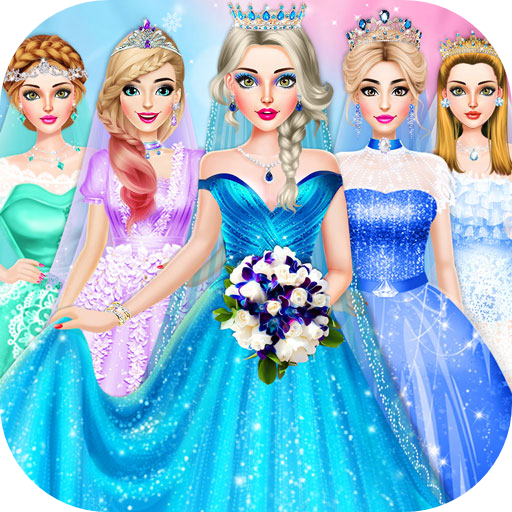 Ice Princess Wedding Makeup Dress Up Salon - Girls Games