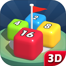 2048 Merge Blocks 3D