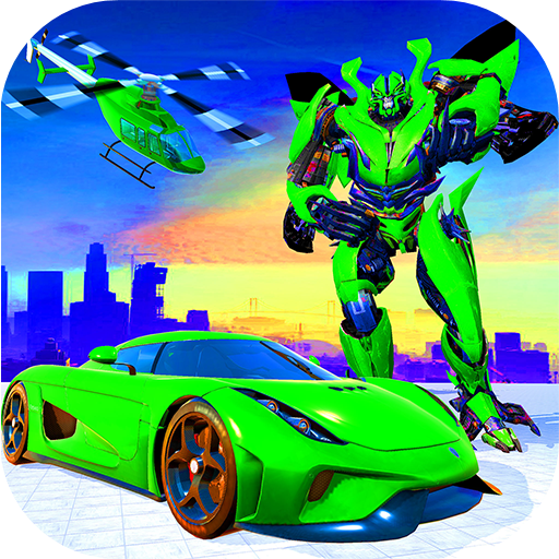 Superhero Muscle Robot Car Sim