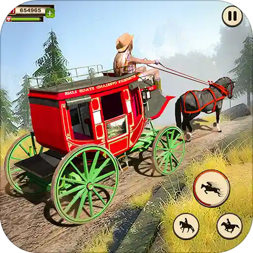 Horse Taxi City Transport