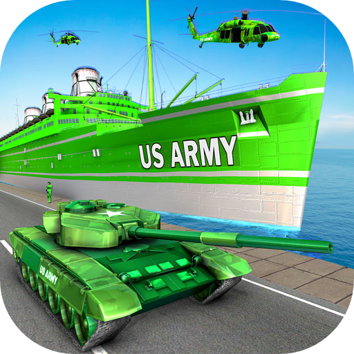 Army Cargo Transport Truck Driving Simulator Games 3D