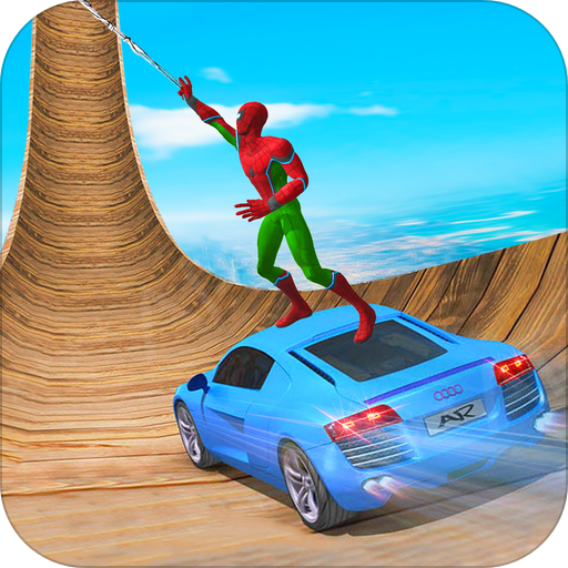 Superhero Formula Car Impossible Stunts 2022