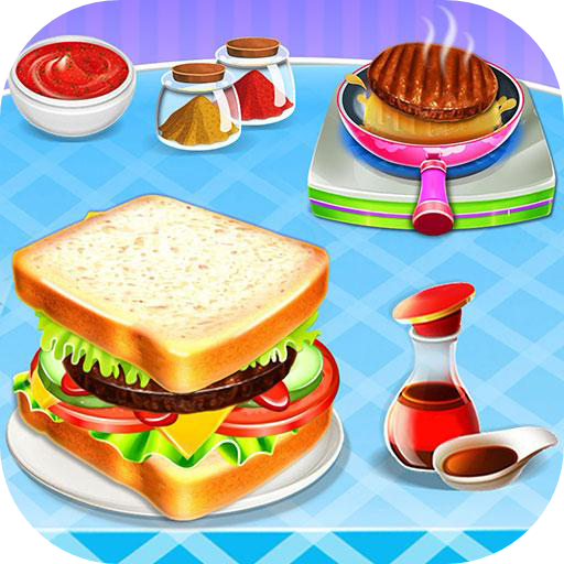 Sandwich Maker Street Food Games