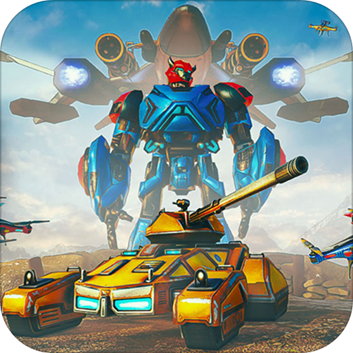 Tank Shooting Robot Transformer War