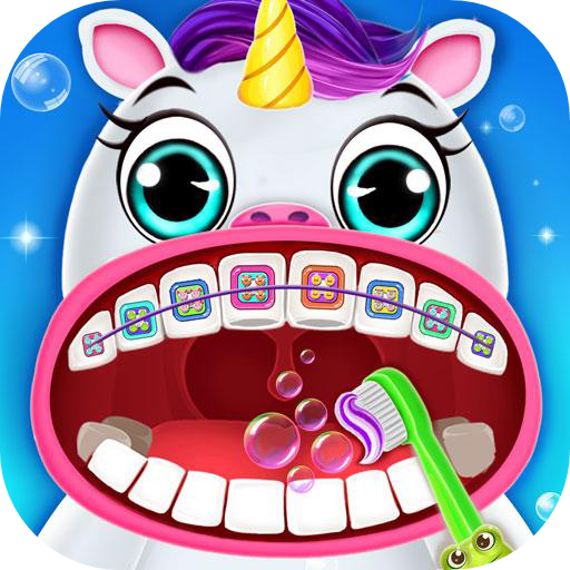 Pet Dentist Care Doctor Games - Dentist Games For Kids