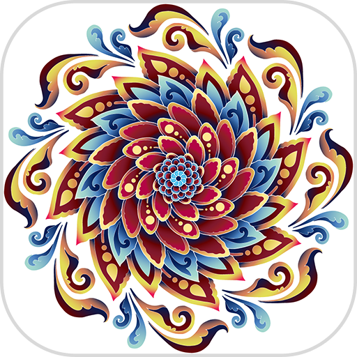 Mandala Coloring Book Game