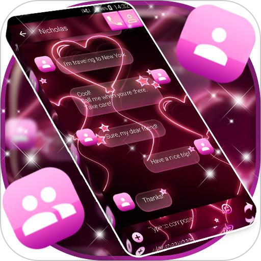 Pink Neon SMS
